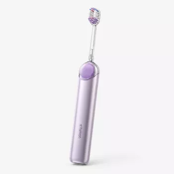 RANVOO PQ5 Pure Sonic elektromos fogkefe, lila, 5 mód, 4 fej, USB töltés