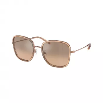 Tory Burch TY6101 33683D női napszemüveg, sötét havanna keret, barna színátmenetes lencsék, 53mm