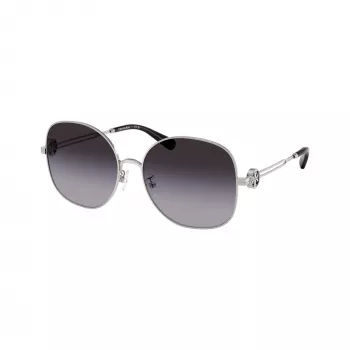 Tory Burch TY6112-32748G női napszemüveg, sötétbarna havanna keret, barna színátmenetes lencsék, 56/16/140 mm