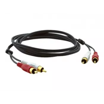 Kramer C-2RAM/2RAM-10 koaxiális audiokábel RCA dugó RCA dugóra 3,0m fekete 95-0202010
