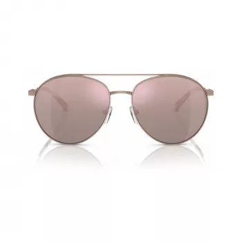 Michael Kors MK1138-11084Z női macskaszem napszemüveg, világos arany keret, barna színátmenetes lencse, 58mm