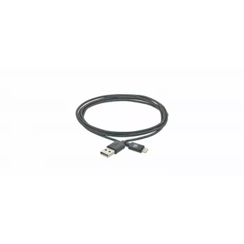 Kramer C-UA/LTN/BK-6 Lightning-USB-A kábel 1,8m fekete 96-0210006