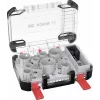 Bosch 2608594426 Progressor for Wood and Metal 11 részes lyukfűrész-készlet (20-76 mm) Power Change adapterekkel és vezetőfúrókkal