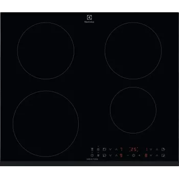 Electrolux CIR60433 indukciós főzőlap, 4 főzőzóna, érintésvezérlés, fekete kerámiaüveg