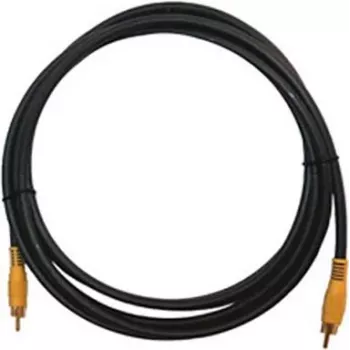 Kramer C-RVM/RVM-35 kompozit video/audio kábel RCA dugó-RCA dugó 10,7m árnyékolt sötétszürke 91-0102035
