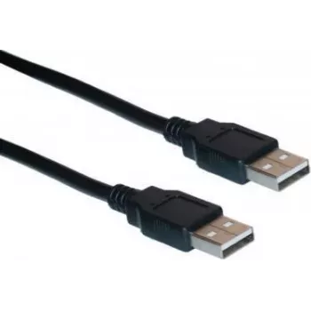 Kramer Electronics 4,6m USB 2.0 A-dugó-A-dugó kábel, fekete (96-0212015)