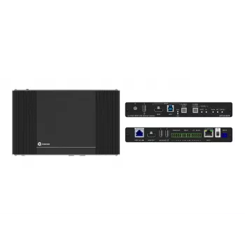 Kramer Electronics EXT3-21-XR-TR HDMI AV+ USB+ GE 2-utas PoE Smart Tx & 2x1 switcher Rx (50-80584090)