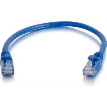 C2G 1 m kék Cat6 Snagless UTP PVC Ethernet patch kábel 83386