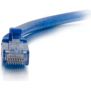 C2G 1 m kék Cat6 Snagless UTP PVC Ethernet patch kábel 83386
