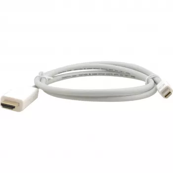 Kramer C-MDP/HM-15 Mini DisplayPort–HDMI adapterkábel 4,6m fekete 4K 97-16010015