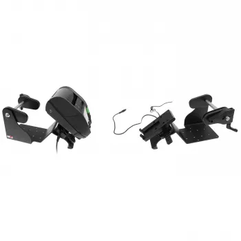 Brodit nyomtatótartó címketekercs-funkcióval Zebra Alpha 30L/40L-hez, VESA75, AMPS, MultiMoveClip, Power Block 217034