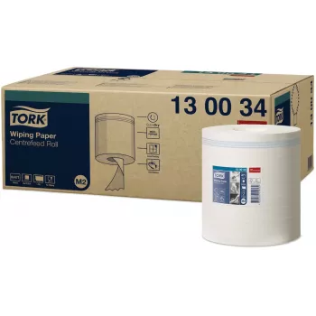 Tork Premium M2 Centrefeed törlőpapír tekercsek fehér, 1 rétegű, 471 lap, 6 tekercs (130034)