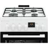 Electrolux LKK560232W szabadon álló gáztűzhely elektromos sütővel, 58 L, fehér