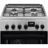 Electrolux LKK540232X 50 cm szabadon álló gáztűzhely elektromos sütővel, rozsdamentes acél