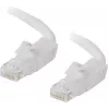 C2G 0,5 m Cat6 Snagless UTP Ethernet patchkábel, fehér 83485