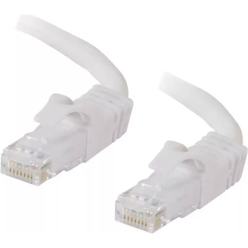 C2G 0,5 m Cat6 Snagless UTP Ethernet patchkábel, fehér 83485