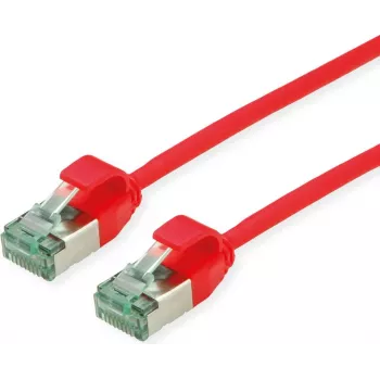 ROLINE RM U/FTP patchkábel Cat.6A/Class EA Slim piros 1m - FTP (21.45.3313)