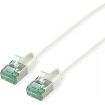 ROLINE RM U/FTP patchkábel Cat.6A Class EA Slim fehér 5m 21.45.3367