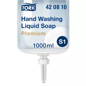 TORK S1 prémium folyékony szappan 1 l, 1 db (420810)