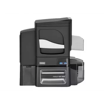 HID Fargo DTC1500 Dual-Sided Card Printer with USB and Ethernet 51405