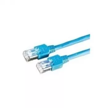 Dätwyler 21.05.8104 10m SFTP Cat5e patchkábel, RJ-45 RJ-45-re, halogénmentes, kék