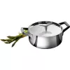 Electrolux E9KLSA11 fedeles fazék, 3 L, kerek, króm
