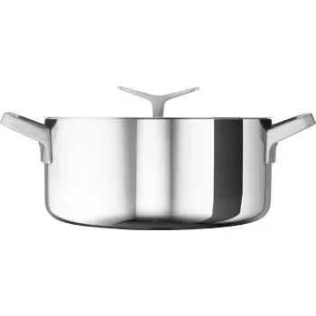 Electrolux E9KLSA11 fedeles fazék, 3 L, kerek, króm