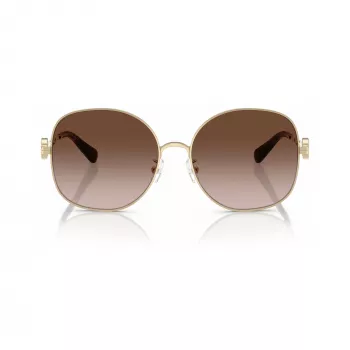 Tory Burch TY6112-334613 női pillangó formájú napszemüveg, sötét havanna barna gradient, 56/16/140 mm