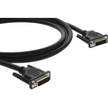 Kramer C-DM/DM-6 DVI-D Dual-Link kábel, 1,8 m, öntött, fekete 94-0101006