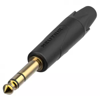 Neutrik NP3XX-AU-0 1/4 inch TRS jack dugó aranyozott érintkezőkkel