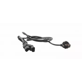 Kramer C-ACY/EU tápkábel - CEE 7/7 - IEC C13, 1,83 m, fekete 91-000499
