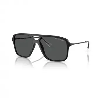 Armani Exchange férfi AX4150SU napszemüveg, fekete keret, szürke lencse, 59/15/145 mm AX4150SU80588