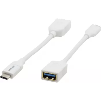 Kramer Electronics ADC-USB31/CAE USB 3.2 Gen 1 kábel, USB-C USB-A-ra, fehér, 0,91 m 99-97210005