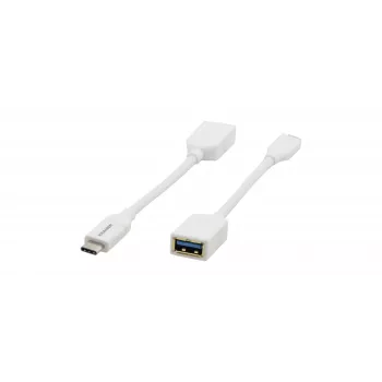 Kramer Electronics ADC-USB31/CAE USB 3.2 Gen 1 kábel, USB-C USB-A-ra, fehér, 0,91 m 99-97210005