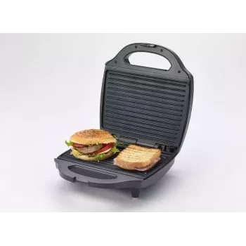 Ariete A1980 szendvicssütő és grill, 750 W, fekete/ezüst