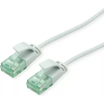 ROLINE RM UTP patchkábel Cat.6A/Class EA SLIM, szürke, 0,15 m 21.45.3400