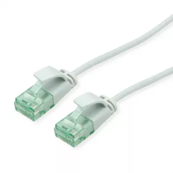 ROLINE RM UTP patchkábel Cat.6A/Class EA SLIM, szürke, 0,15 m 21.45.3400