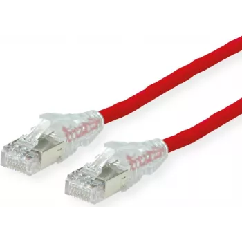Dätwyler Cat6a S/FTP patch kábel RJ-45 - RJ-45, 20 m, piros, LSZH, Snagless 21.05.0621