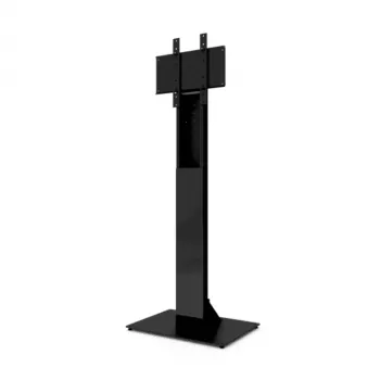 HI-ND MOUNTS HI-ND padlóállvány üveg univerzális 49-65 inch LCD-kijelző padlóállvány - fekete (RAL 9005) FS0000-5001-02