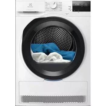 Electrolux EW6D28BE 8kg hőszivattyús szárítógép, A+++ energiahatékonysági osztály, fehér