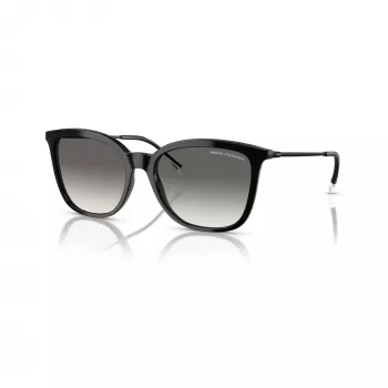 Armani Exchange női napszemüveg szögletes AX4151S 815811 fekete/szürke színátmenet 55mm