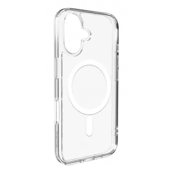 PURO tok védőhuzat Apple iPhone 17-hez átlátszó fehér MagSafe-kompatibilis