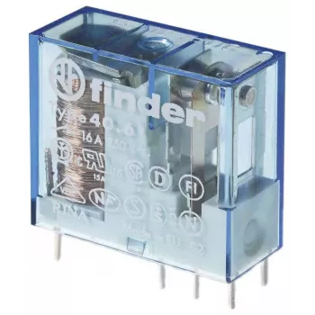 Finder 40.61.7.024.1001 PCB-relé 24V DC 1 CO 10A