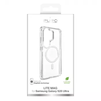 SBS Mobile átlátszó MagSafe tok Samsung Galaxy S26 Ultra készülékhez – átlátszó PUSGS26ULITEMAGTR