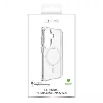 SBS Mobile tok Samsung Galaxy S26 Lite MagSafe átlátszó TPU tok PUSGS26LITEMAGTR