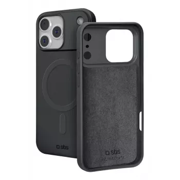 SBS Instinct Mag tok iPhone 18 Pro / 17 Pro készülékhez, MagSafe-kompatibilis, fekete