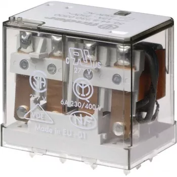 Finder 56.44 4 pólusú teljesítményrelé 12A 230V AC PCB-szerelés 564482300000