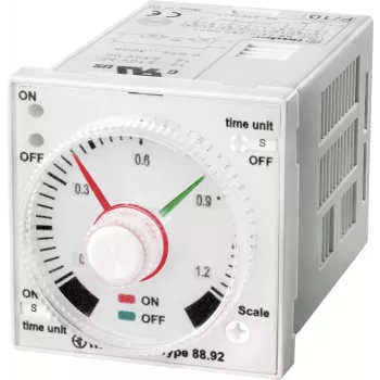 FINDER 88.92.0.240.0000 többfunkciós időrelé, 240 V AC, 2 váltó, 16 A, DIN-sín