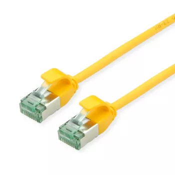 ROLINE RM U/FTP patchkábel Cat.6A Class EA Slim sárga 0,5m 21.45.3322