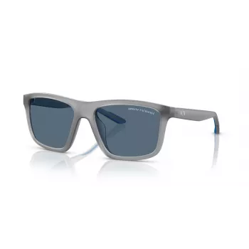 Armani Exchange férfi téglalap alakú napszemüveg AX4149SU 83638 matt fekete/sötétszürke